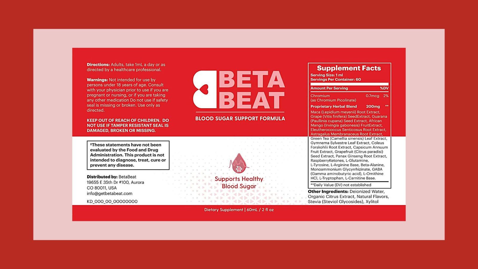 Beta Beat Dosage