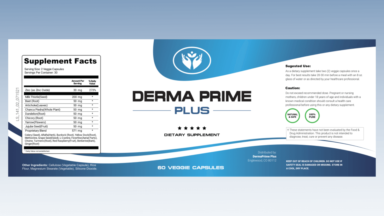 Derma Prime Plus Dosage