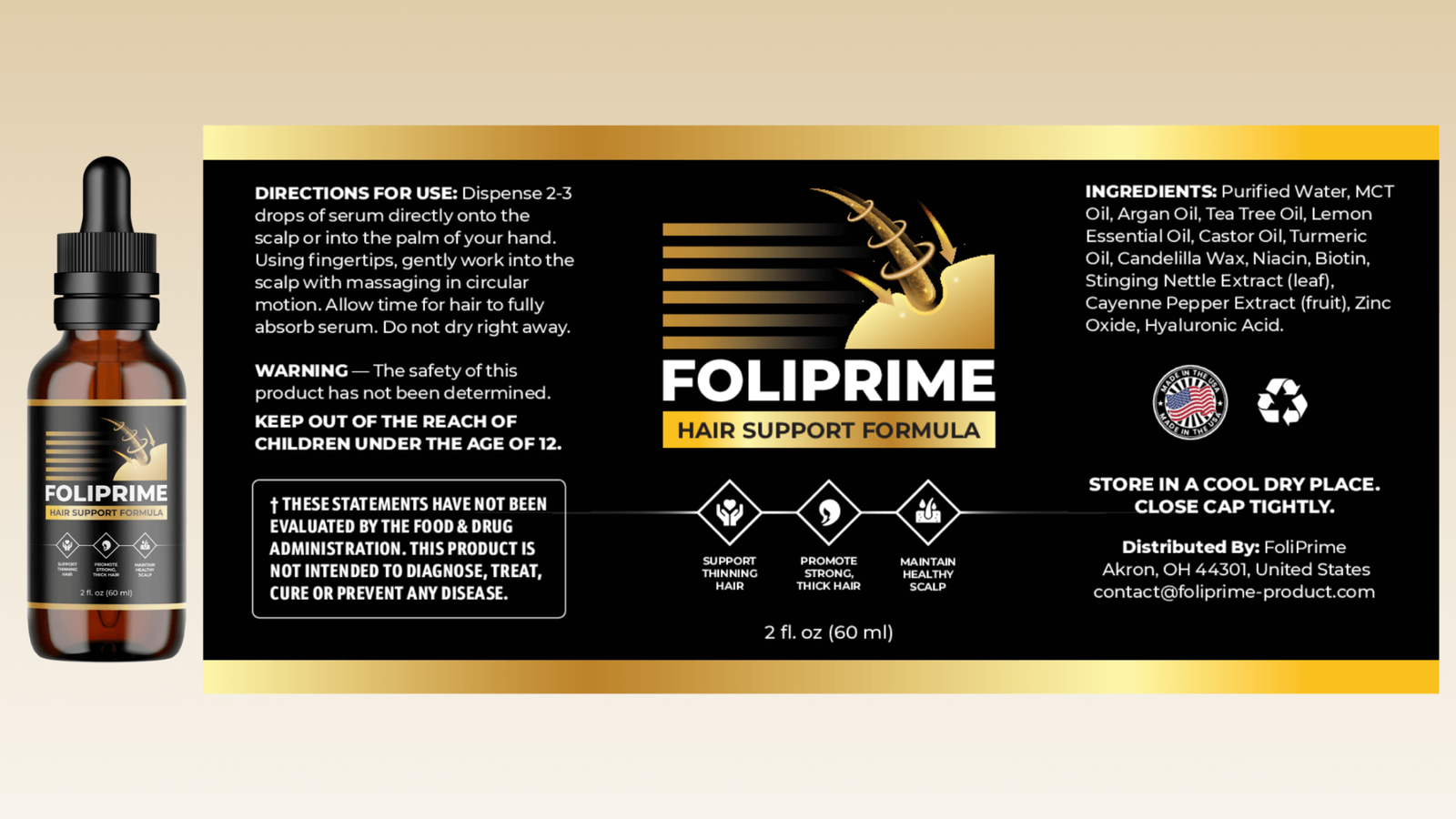 FoliPrime Dosage