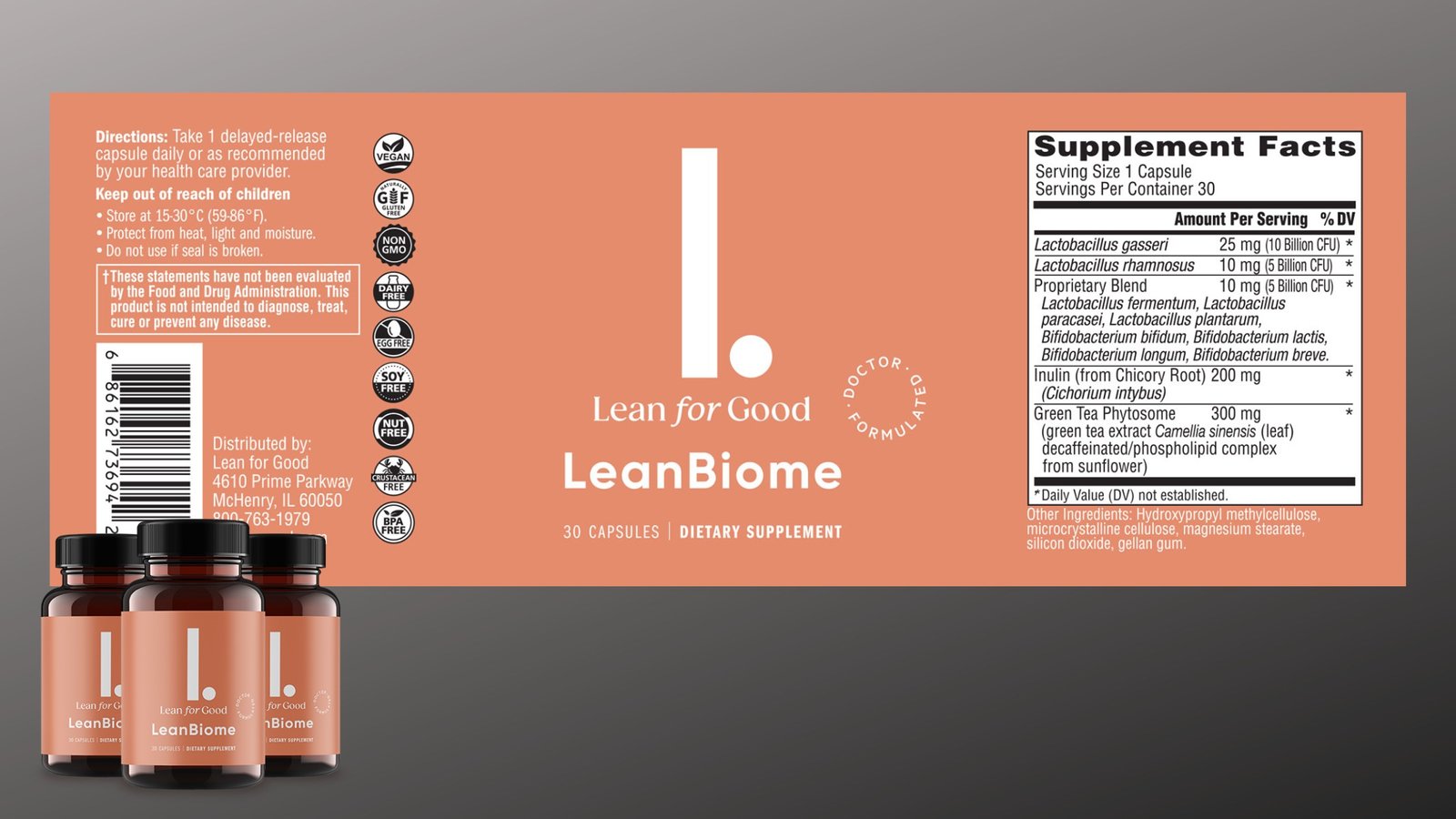 LeanBiome Dosage