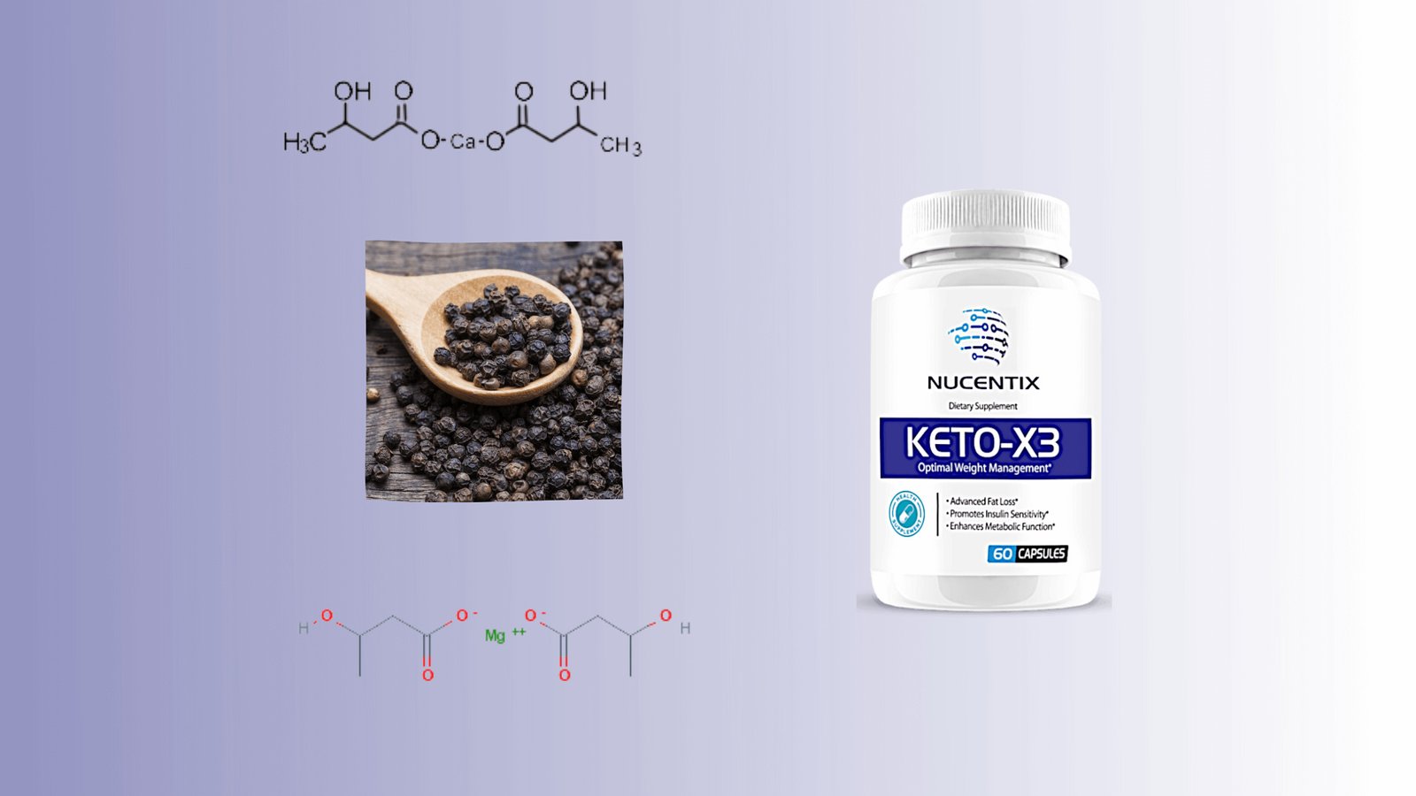 Nucentix Keto X3 Ingredients