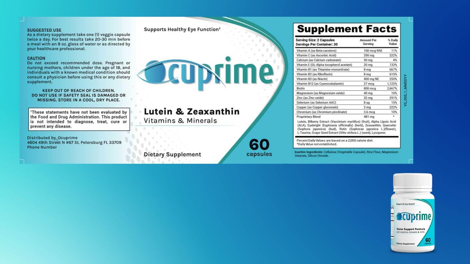 Ocuprime Dosage