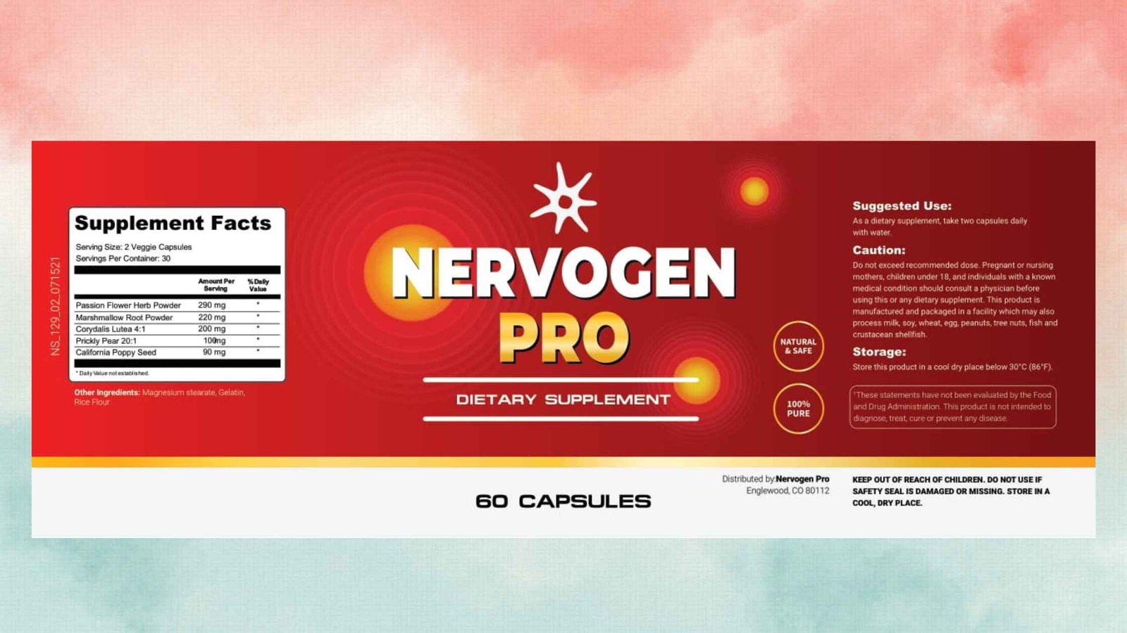 Nervogen Pro Dosage